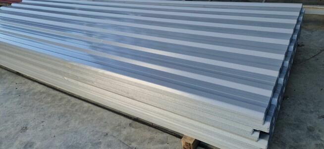 Blacha trapezowa szary podkład - RAL 9006 - od ręki