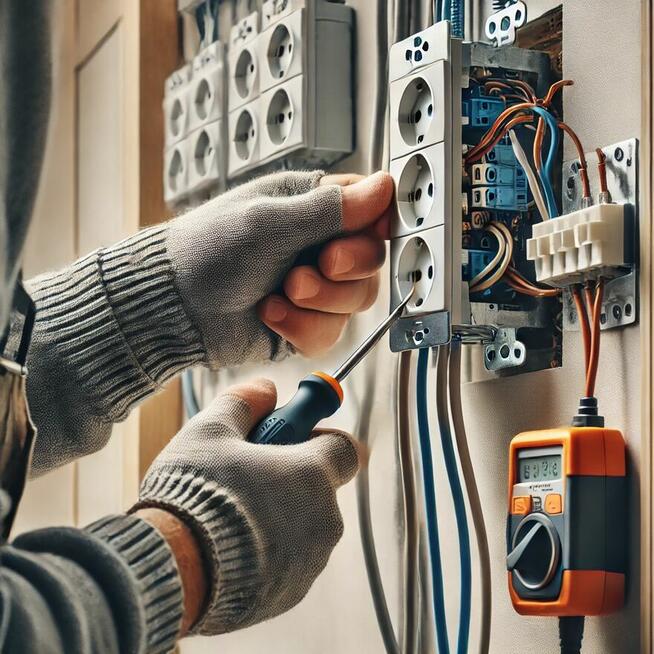 Montaż telewizora na ścianie;wiercenie otworów ;montaż mebli