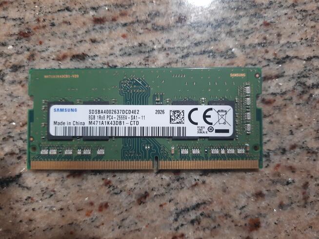 Pamięć PC4 DDR4 Samsung 8GB 2666V