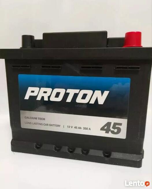 Akumulator PROTON 45Ah 350A EN PRAWY PLUS Darmowa wymiana !