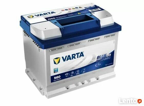 Akumulator VARTA EFB START&STOP N60 60Ah. Darmowa wymiana !