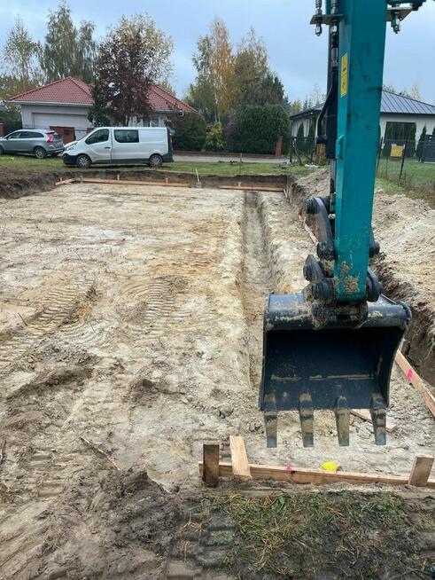Usługi mini koparką