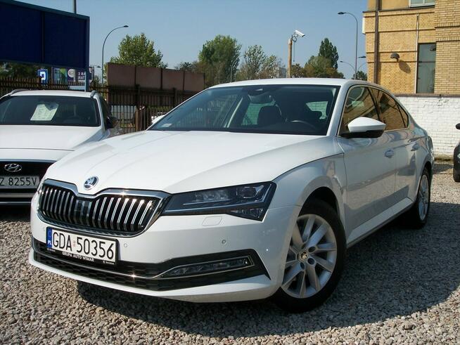 Škoda Superb SALON PL.  pierwszy wł. 100% bezwypadkowy BIAŁA PERŁA