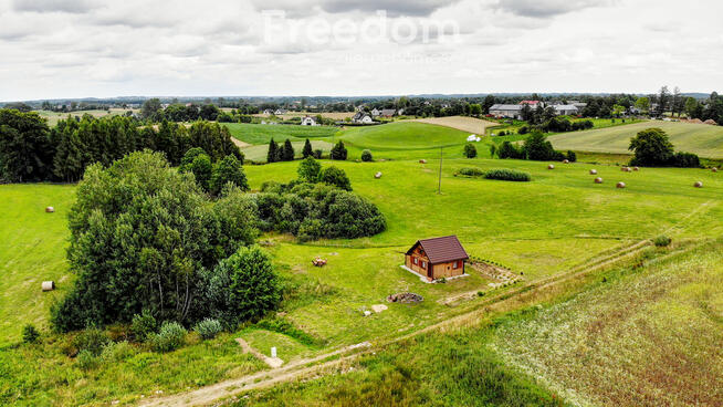 Działka z domkiem ! Drewniany dom! 1625 m2 !