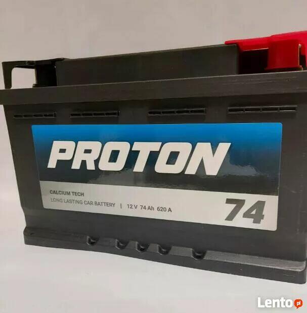 Akumulator PROTON 74Ah 620A EN Darmowa wymiana !