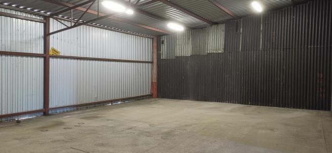 Do wynajęcia magazyn blaszany 240 m2 i plac składowy