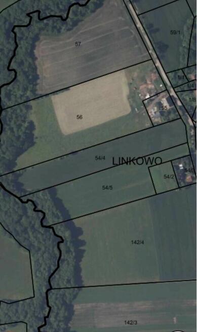 Działka rolna 2.20 ha z możliwością zabudowy w Linkowie