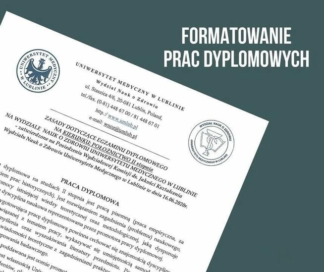 Formatowanie prac dyplomowych | Specjalista Word