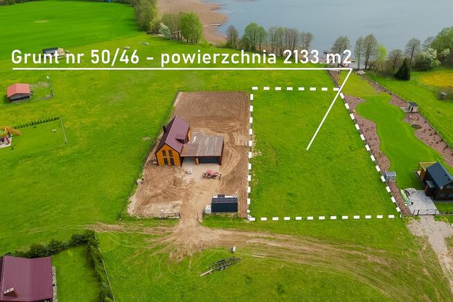 DZIAŁKA BUDOWLANA Z PIĘKNYM WIDOKIEM NA JEZIORO BIAŁE