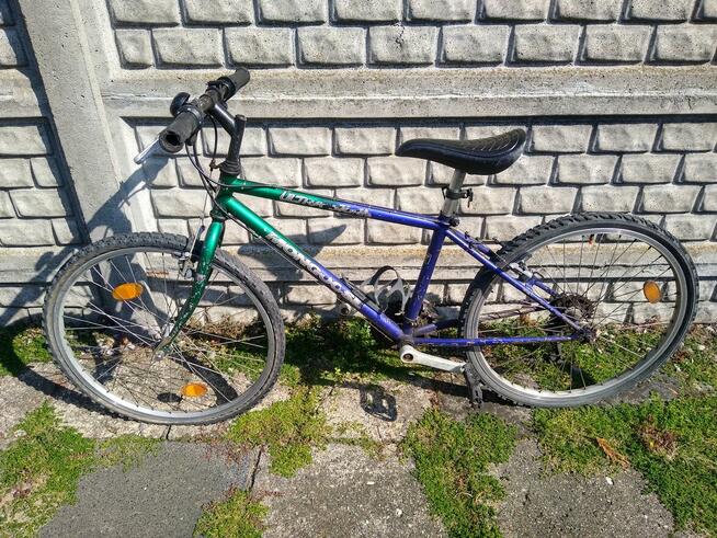 Rower górski 24 cale, używany, do drobnych napraw, 55 zł.