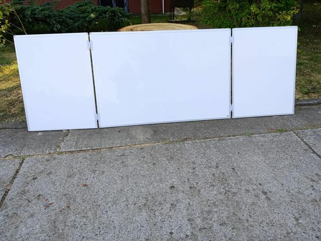 Tablica Tryptyk Suchościeralna Magnetyczna Biała Tablice do