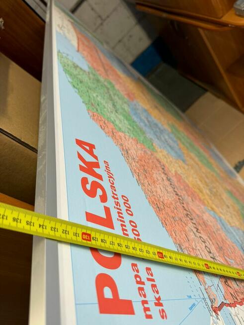 Mapa Polski mapy do biur szkół hot