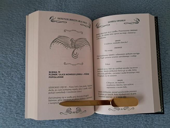 Książka–scenariusz „Fantastyczne zwierzęta..., J.K.Rowling