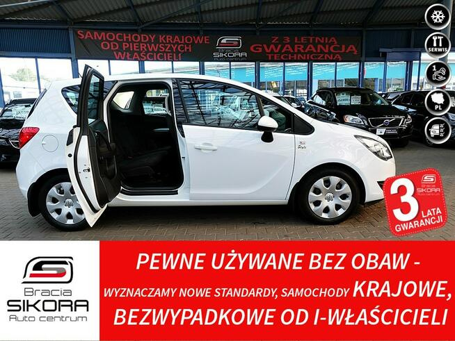 Opel Meriva TEMPOMAT 3Lata GWARANCJA I-wł Kraj Bezwypadkowy 1.4 16V BENZYNA Enjoy