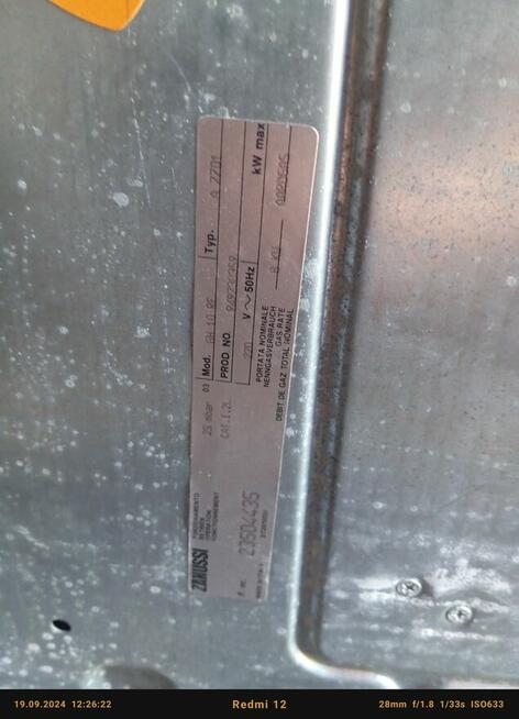 Płyta gazowa firmy Zanussi