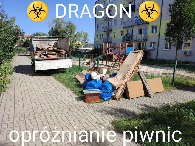 DRAGON PRZEPROWADZKI Gubin, taxi bagażowe, transport,utylizacj