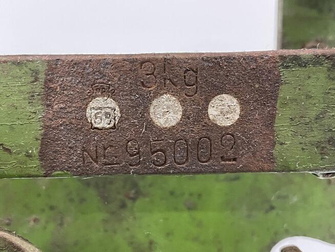 Waga szalkowa Przemyśl ZPT 3kg 1958