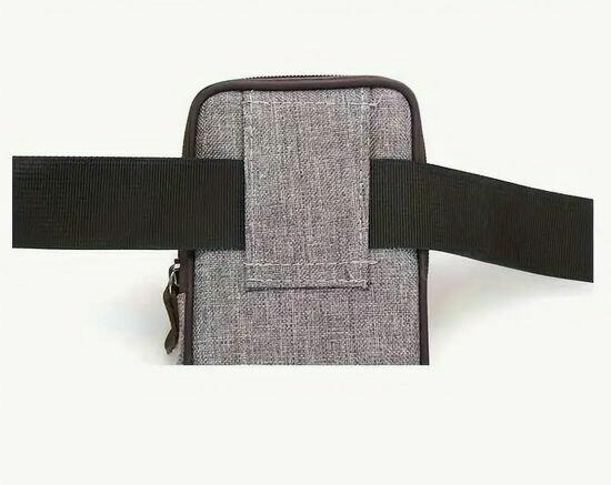 Męska Torba Na Telefon Komórkowy KOLOR CZARNY