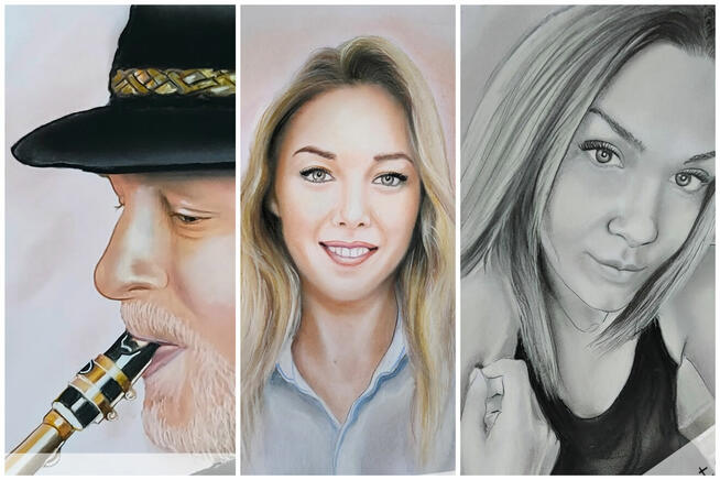 Portrety na zamówienie ze zdjęcia