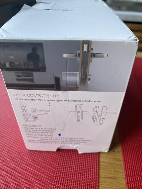 Smart lock zamek do apartamentow iOs android Bluetooth