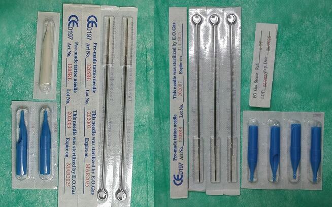 Igły i dzioby do tatuażu