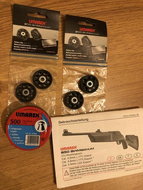 Wiatrówka UMAREX 850 AIRMAGNUM CLASSIC kal. 4,5 mm