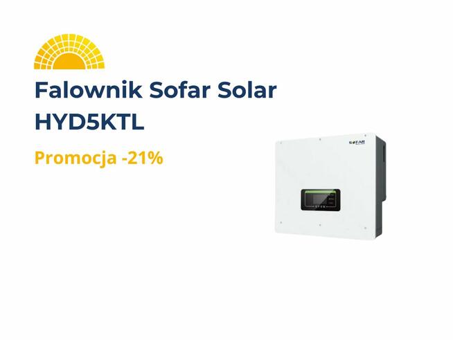 Falownik, inwerter hybrydowy Sofar Solar HYD5KTL 5kW