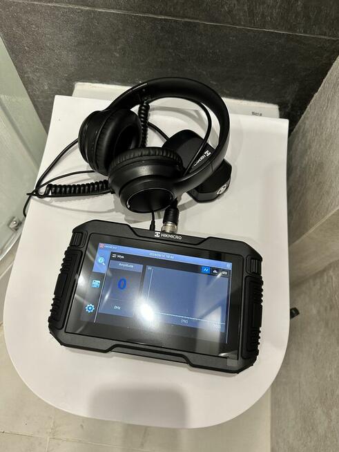 Wykrywanie wycieków wody z instalacji wodnych -Geofonem