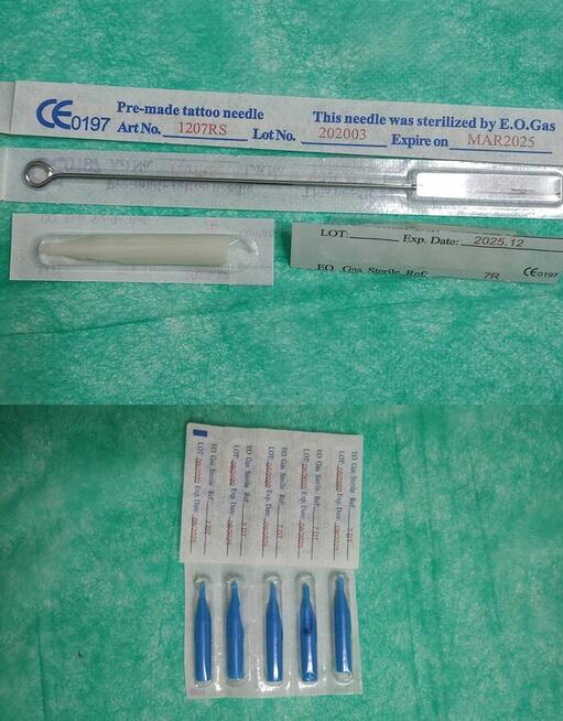 Igły i dzioby do tatuażu