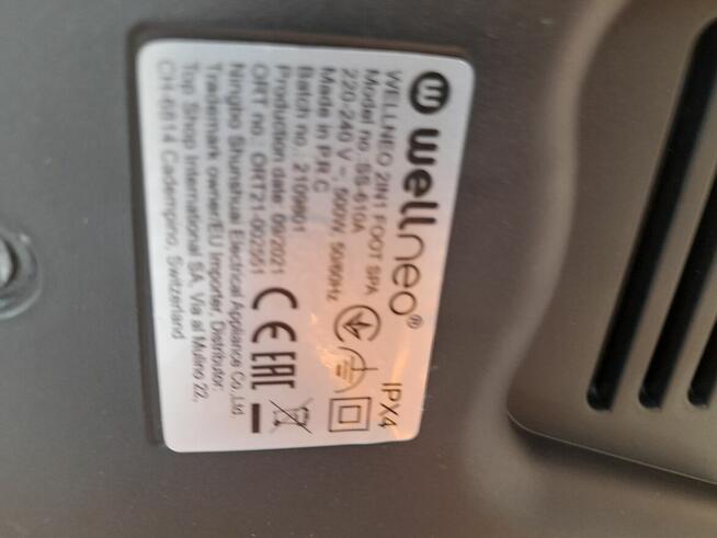 Wellneo Wodny masażer do stóp 2w1 Foot Spa