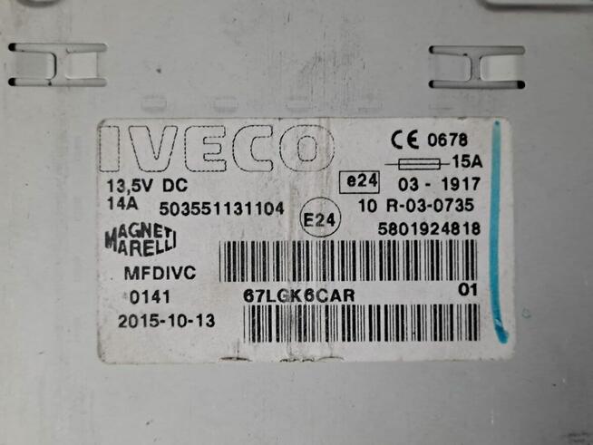 5801924818 RADIO IVECO STRALIS EURO6