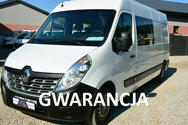 Renault Master max 7 osobowy brygadówka doka pełna opcja