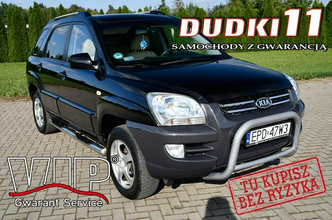 Kia Sportage 2,0+Gaz DUDKI11 Skóry.Tempomat,El.szyby.Centralka.kredyt.Hak