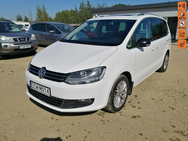 Volkswagen Sharan 2.0 140 KM KLIMATRONIK, PARKTRONIK, TEMPOMAT, PO WYMIANIE ROZRZĄDU