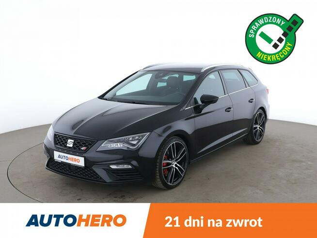 Seat Leon 2.0TSI DSG Cupra 300 Klima Navi ACC Grzane Fotele Asystenci Kamery LED