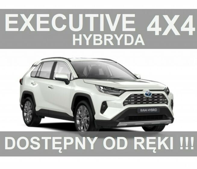 Toyota RAV-4 Executive 4X4 222KM Hybryda Systemy bezp, Dostępny od ręki ! 2410zł