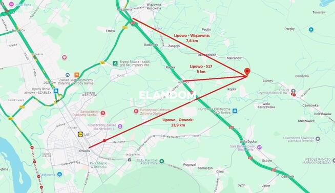 5 dużych działek z WZ (okazyjna cena)