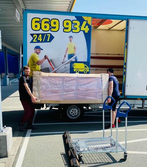 HELPER przeprowadzki transport utylizacja mebli Bagażówka 24