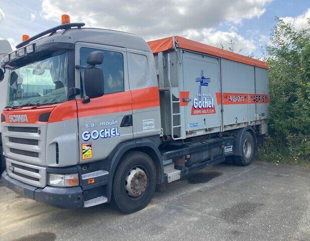 Scania Wywrotka do zboza z wydmuchem z dmuchawa do sruty pel