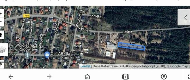 Działka leśna na sprzedaż