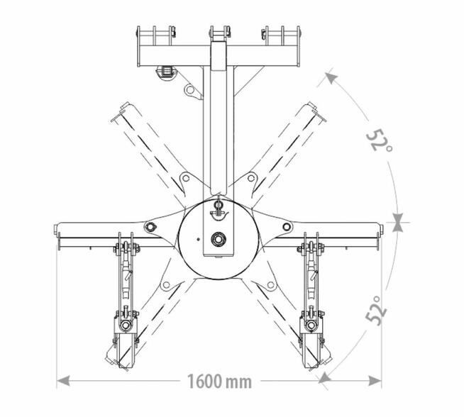 ZGARNIACZ TYLNY SUPERLEKKI MECHANICZNY