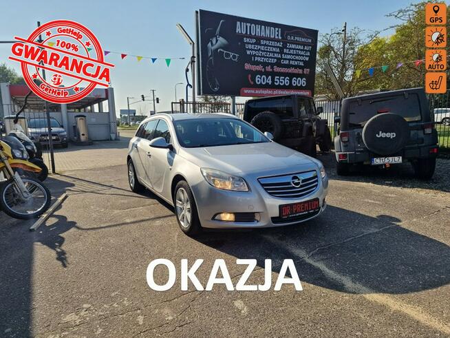 Opel Insignia 2.0 CDTI 130 KM, Klimatyzacja, Nawigacja, Bluetooth, Alufelgi, Isofix