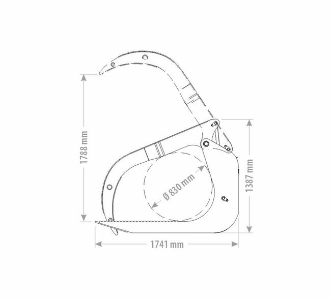 CHWYTAK DO DREWNA GOLIAT