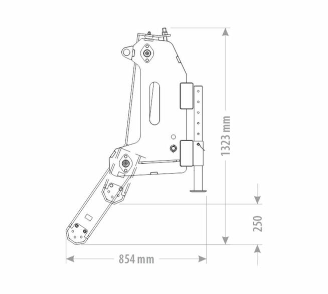 ZGRABIARKA DO GAŁĘZI BRONA LEŚNA