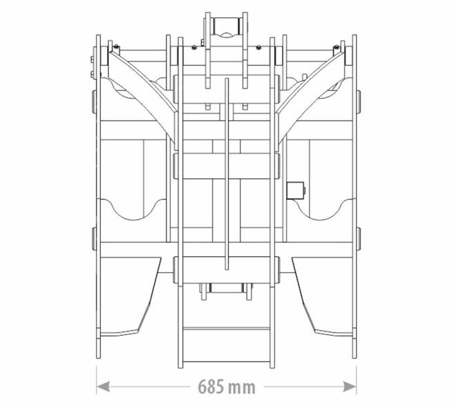 CHWYTAK DO DREWNA JEDNORAMIENNY