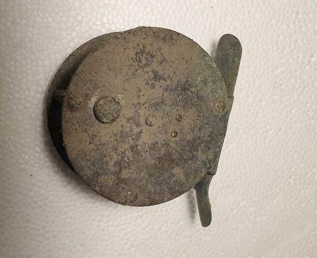 100 letni kołowrotek mosiężny