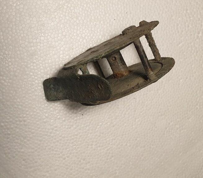 100 letni kołowrotek mosiężny