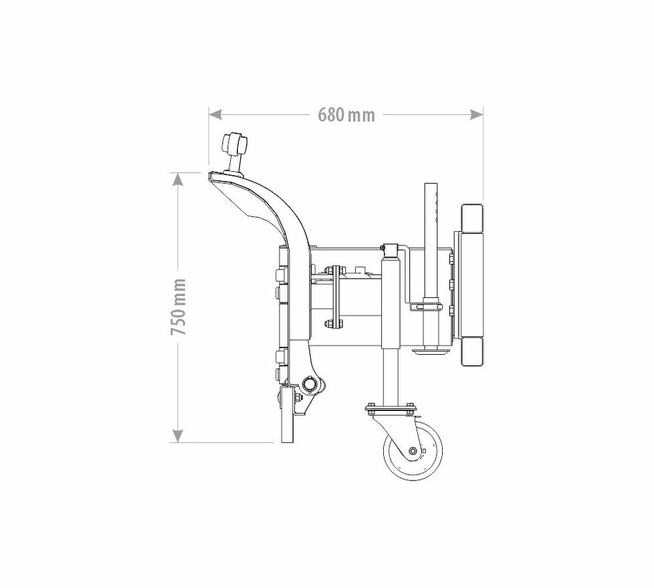 PŁUG ŚNIEŻNY DO ŚNIEGU LEKKI VARIO
