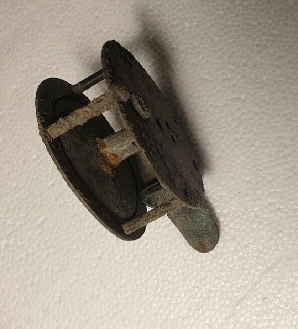 100 letni kołowrotek mosiężny