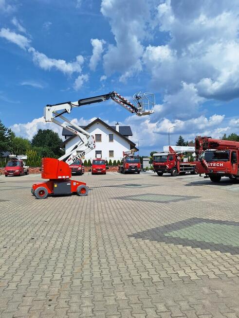 podnośniki elektryczne i spalinowe, nożycowe, teleskopowe